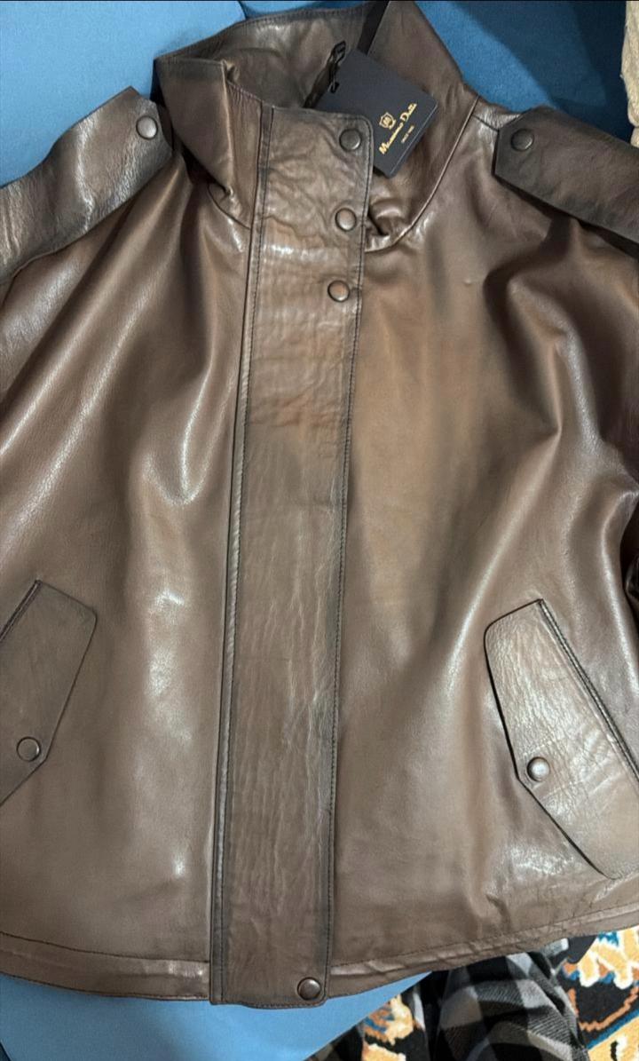 Куртка кожаная Massimo Dutti