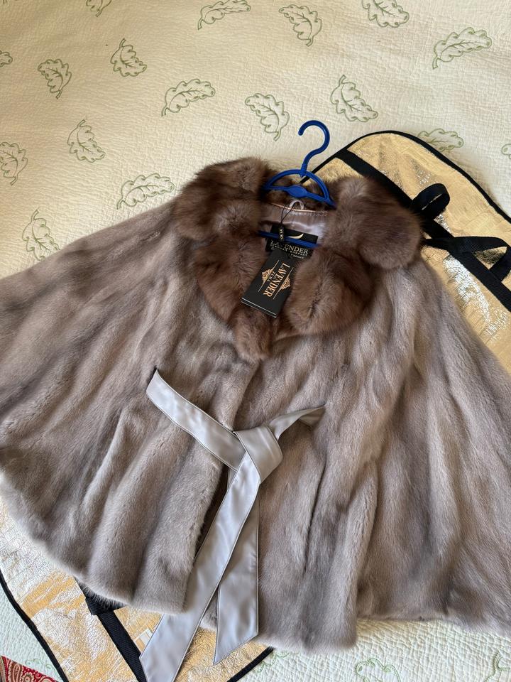 lavender Натуральная Шуба