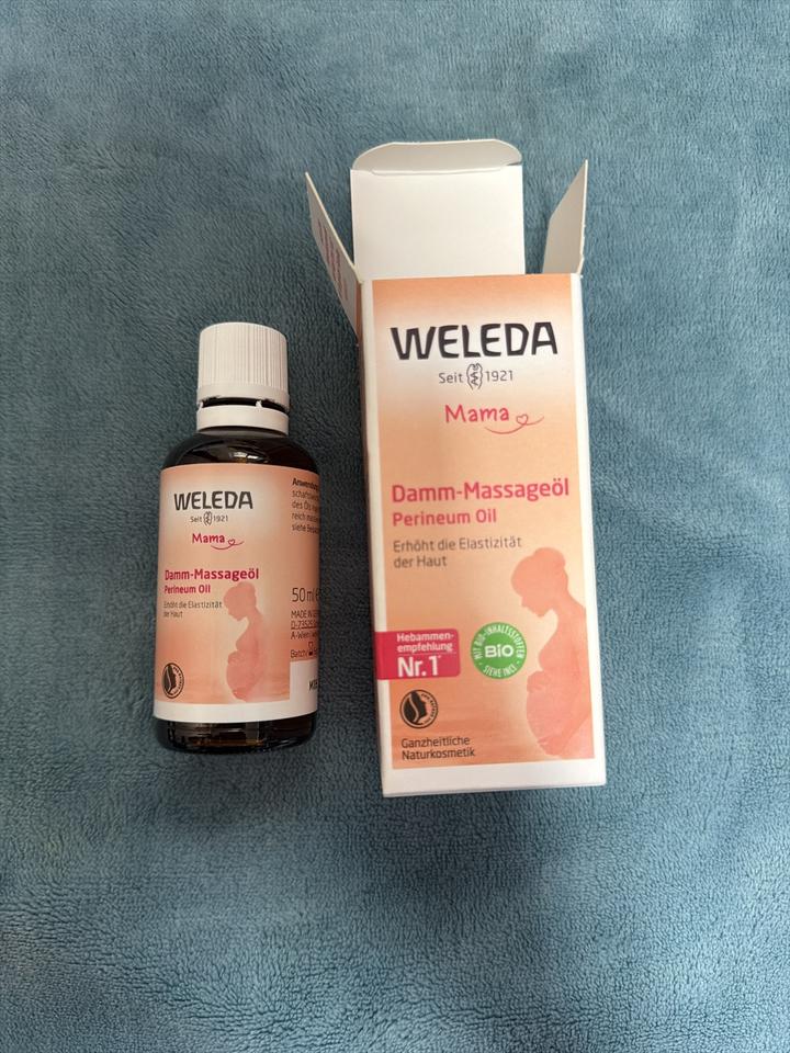 Масло Weleda для массажа промежности