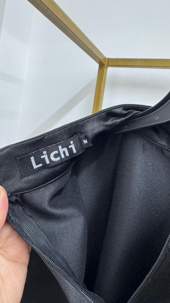 Черное платье Lichi