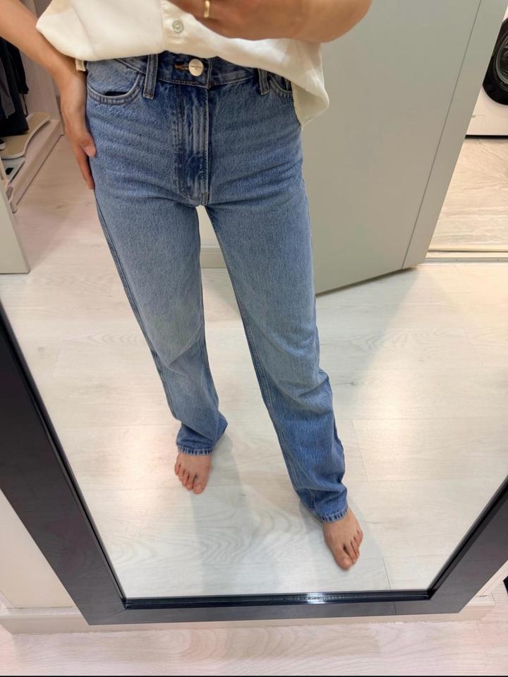 Zara Джинсы прямые