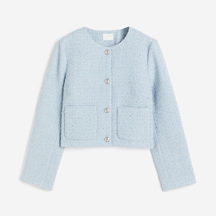 Твидовый жакет H&M