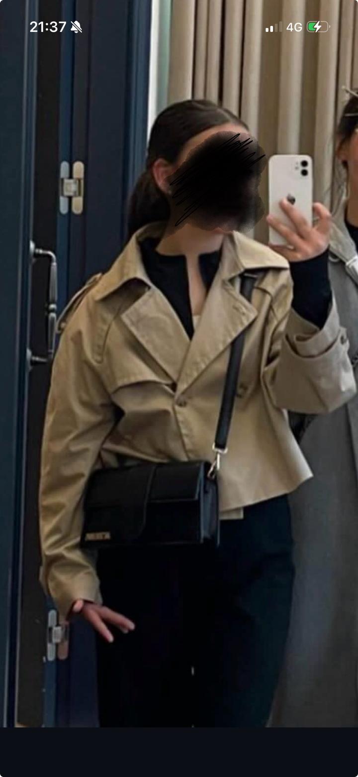 Укороченный тренч Stradivarius