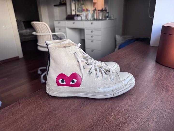 Высокие кеды Converse x Comme des Garcons