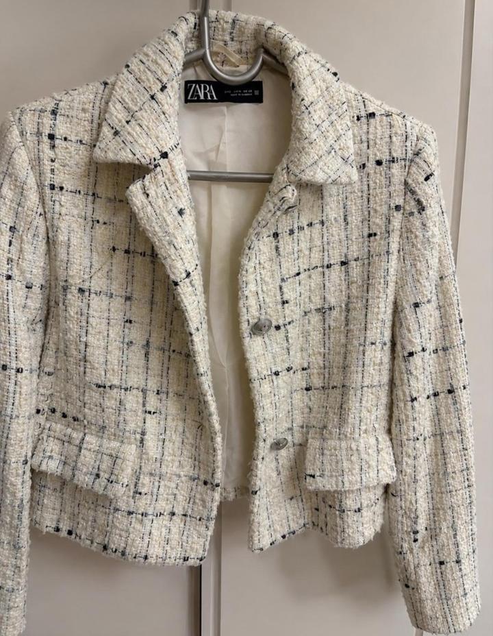 Твидовый жакет Zara