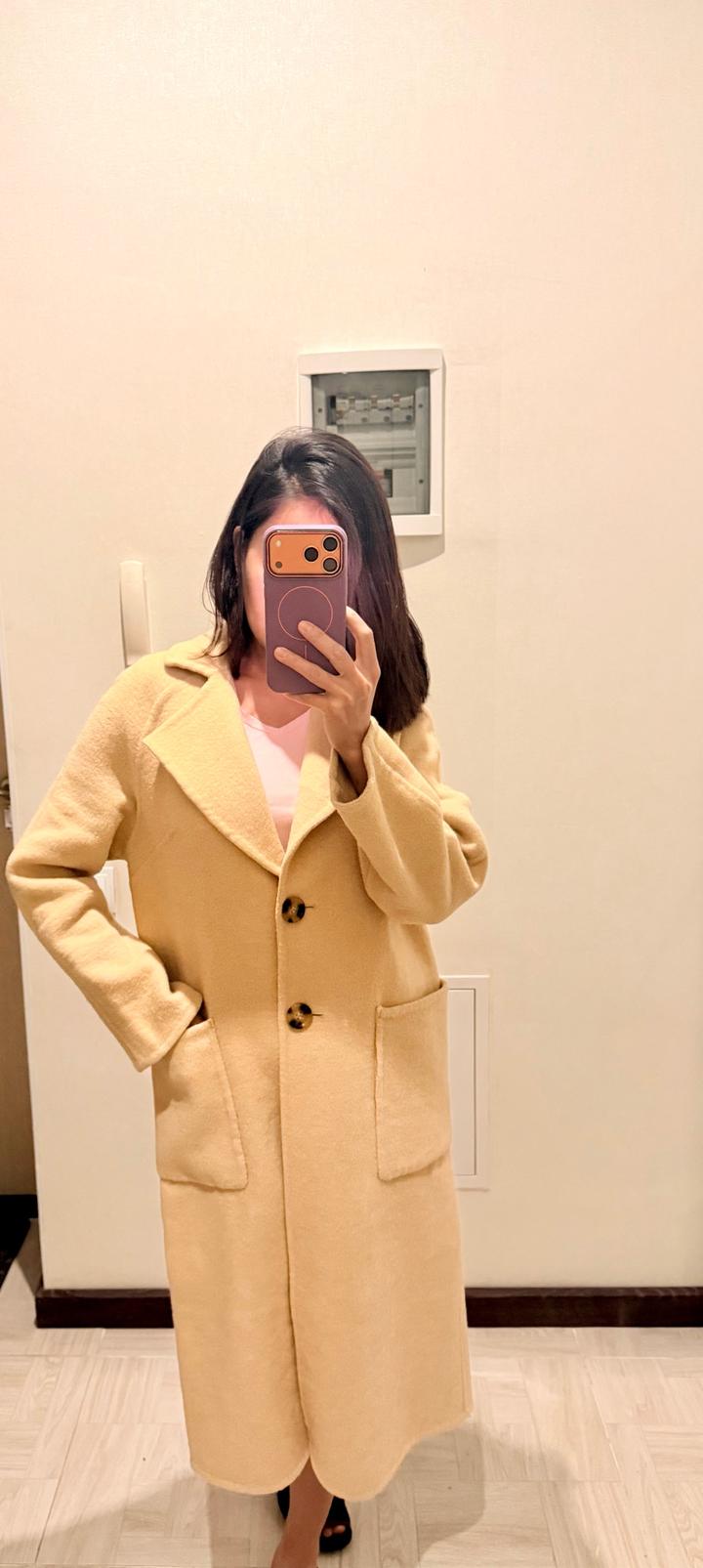 Пальто H&M шерстяное
