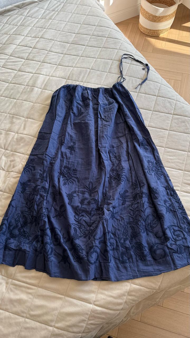 Zara Юбка с вышивкой
