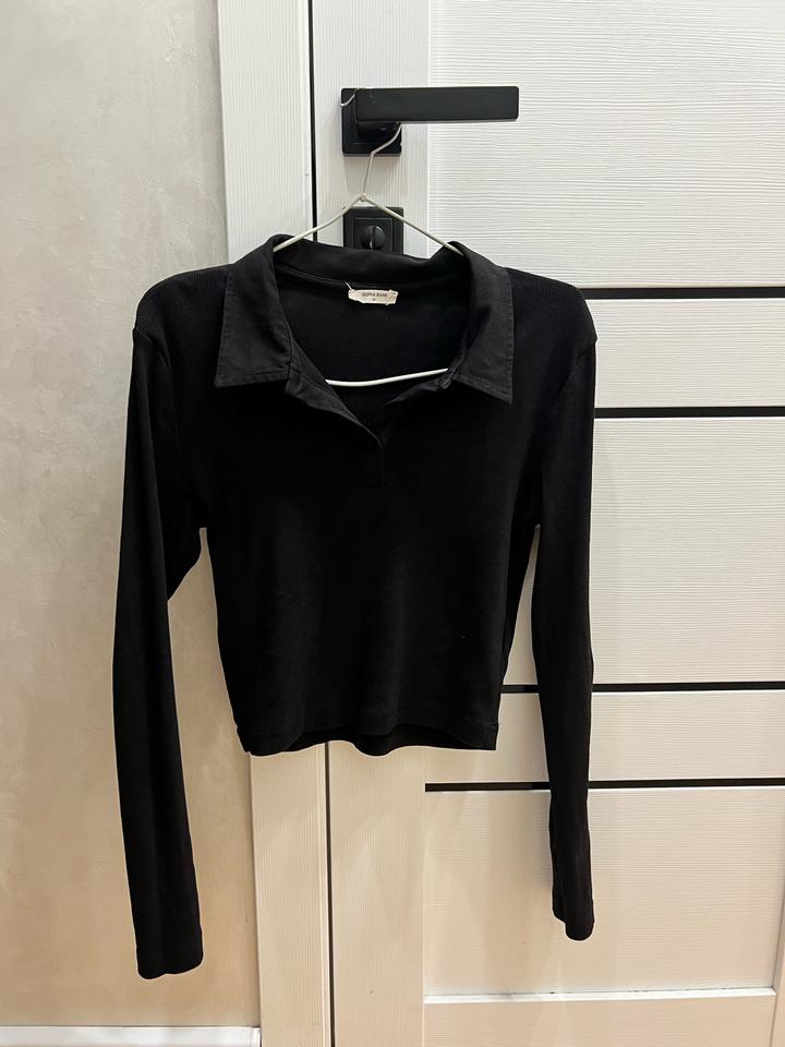 Gloria Jeans | Black Polo Longsleeve