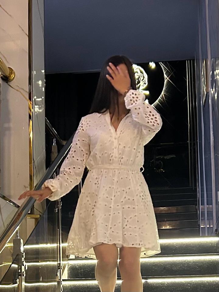 H&M Белое платье AMISU