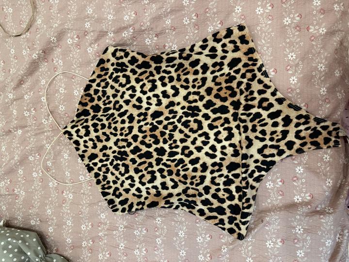 H&M Боди с леопардовым принтом