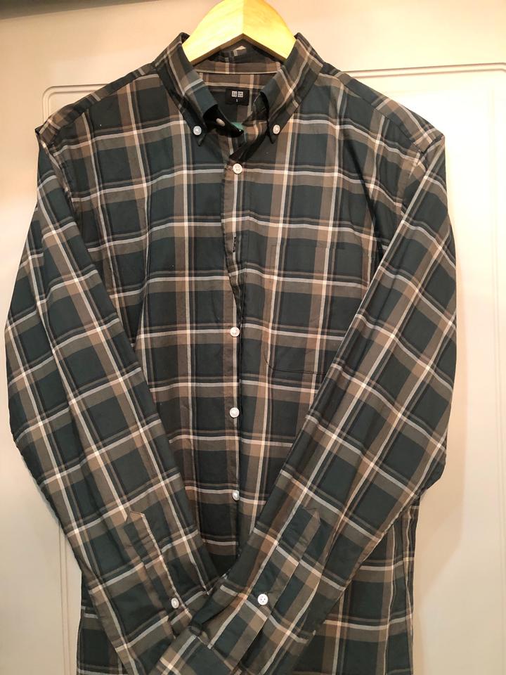 Рубашка Uniqlo. 100% хлопок.
