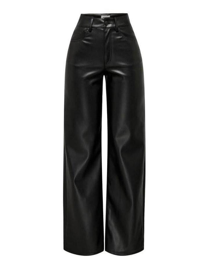 Zara Брюки из экокожи