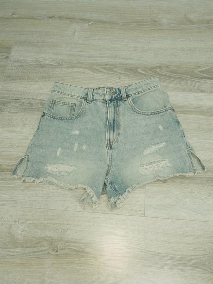 LCW Jeans Джинсовые шорты с необработанным краем