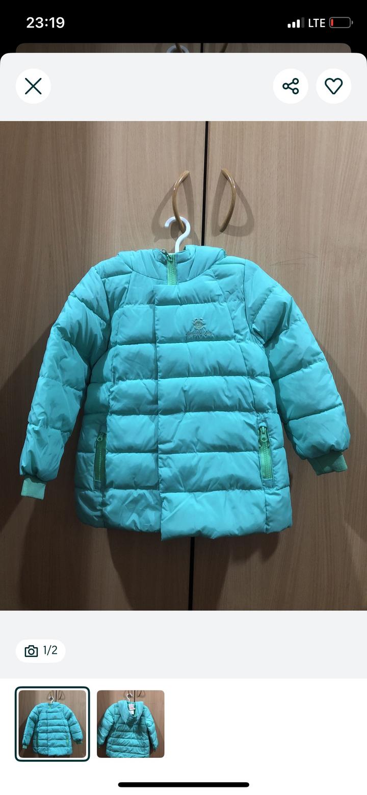 Куртка для девочки 5-7 лет