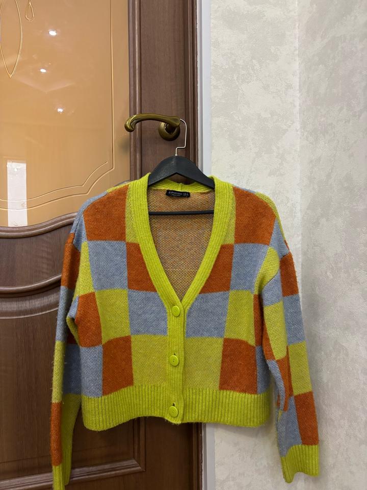 Кардиган Stradivarius в клетку