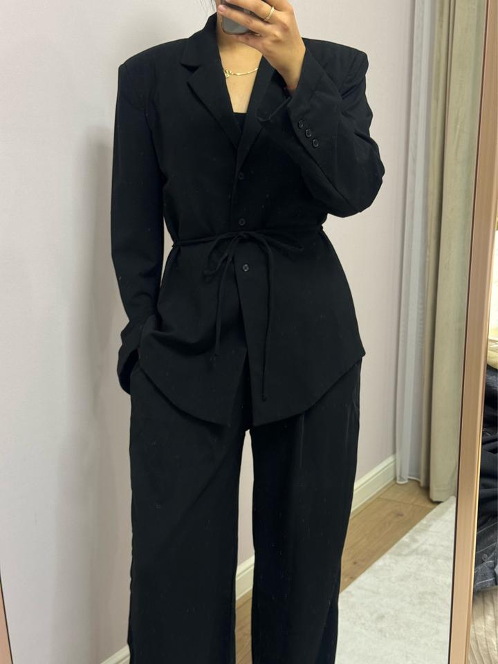 Пиджак с завязками ZARA