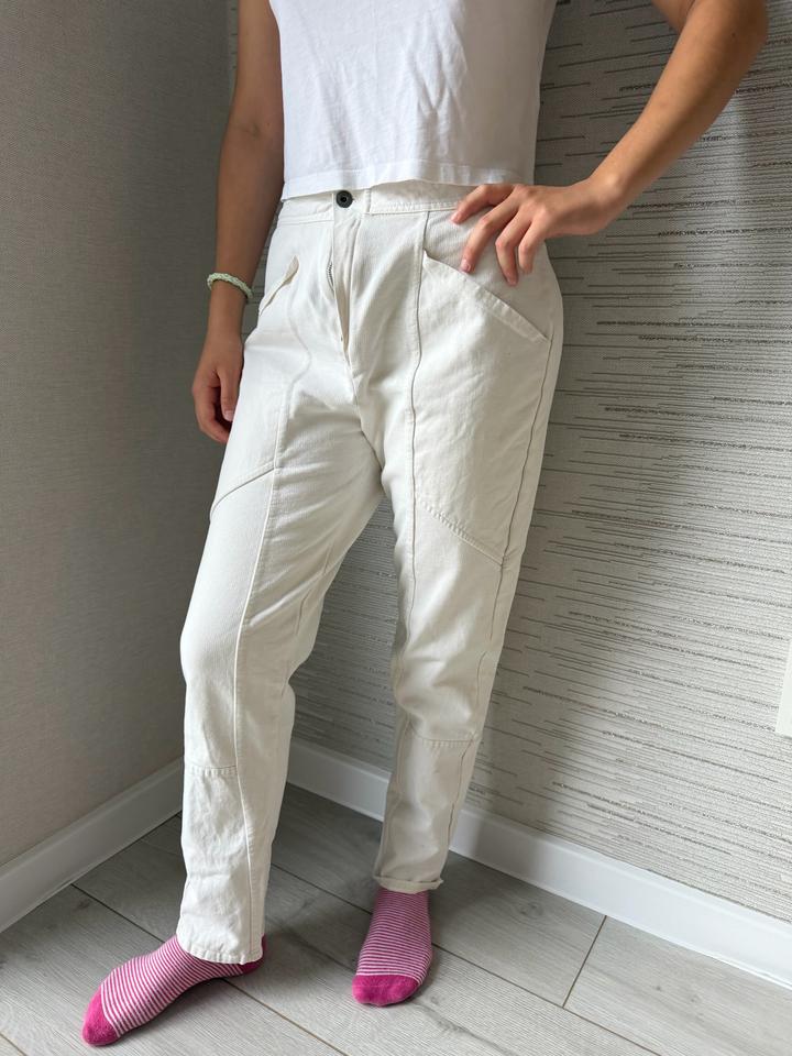 Светлые женские брюки ZARA