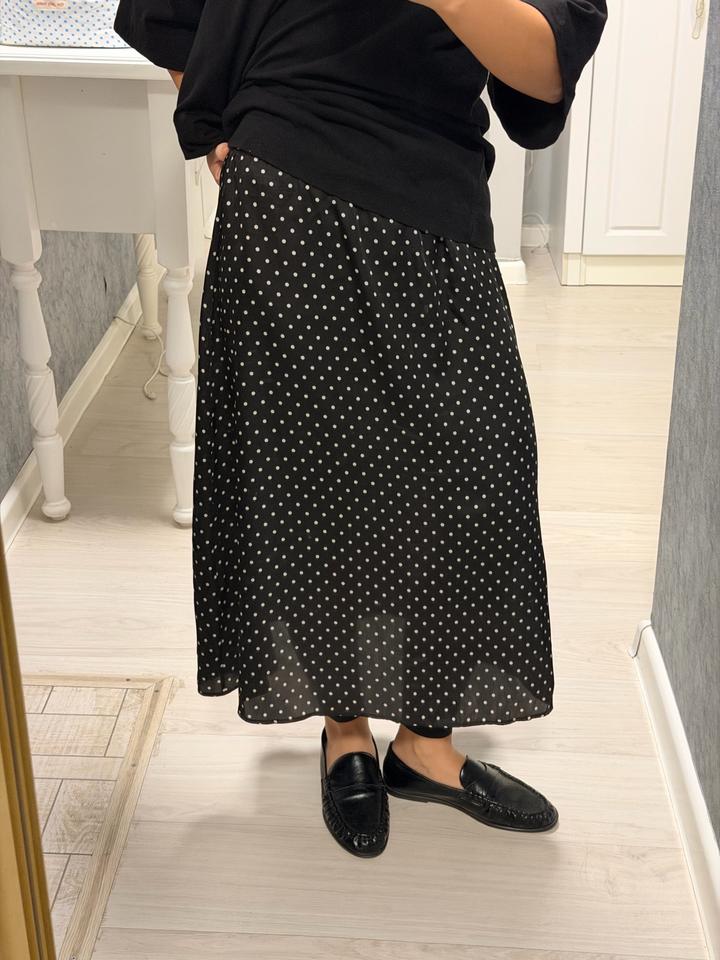 Zara Юбка в горошек