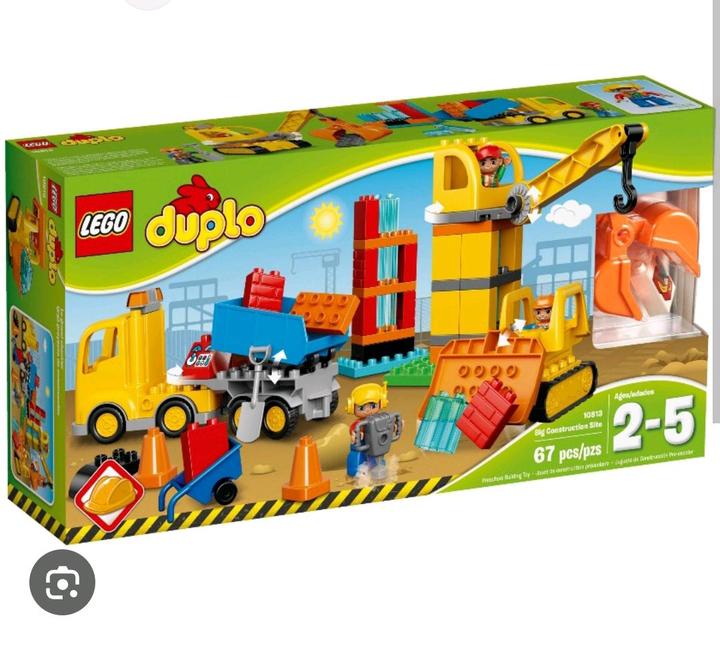 LEGO Duplo 10813 Большая стройплощадка (Оригинал)