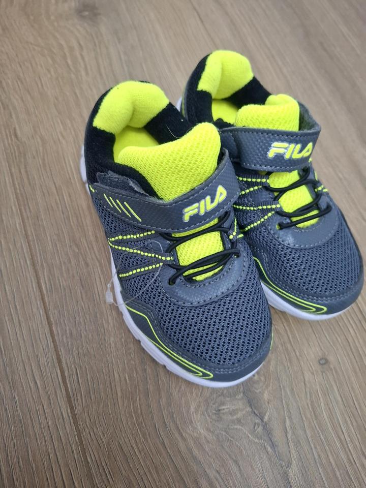 FILA Кроссовки серые мальчик