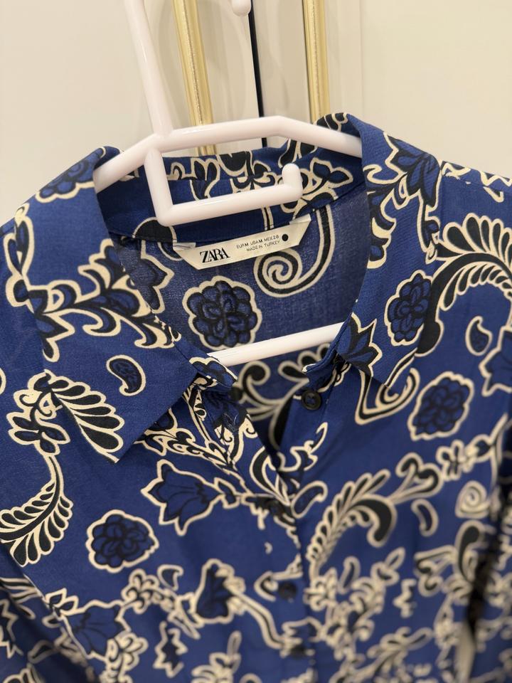 Платье ZARA с принтом