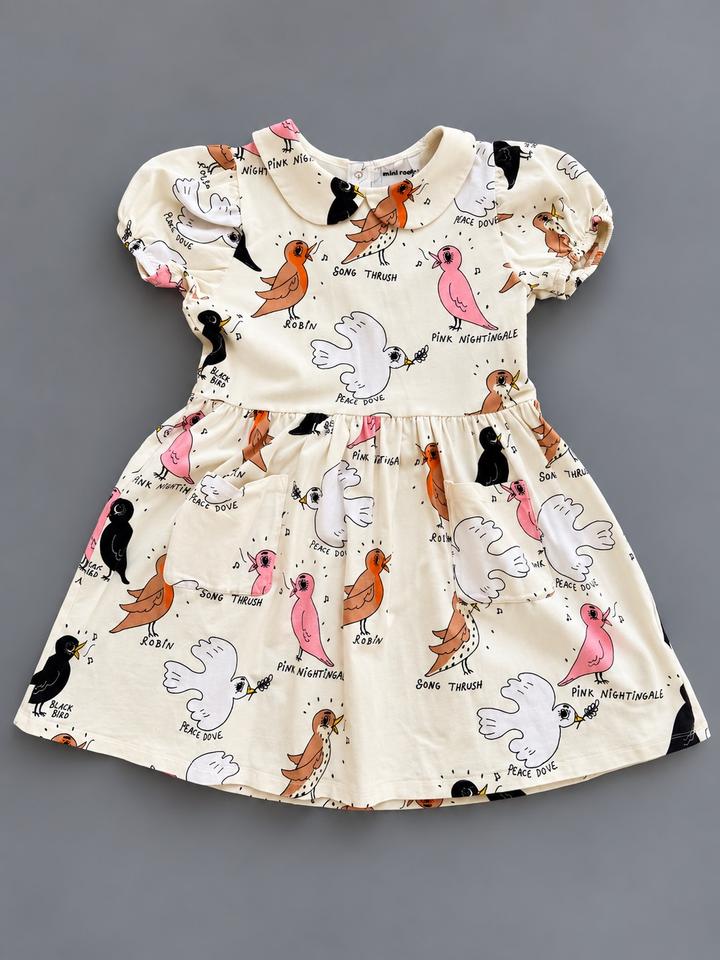 🌸 Платье Mini Rodini, 128/134 (8–9 лет) 🌸