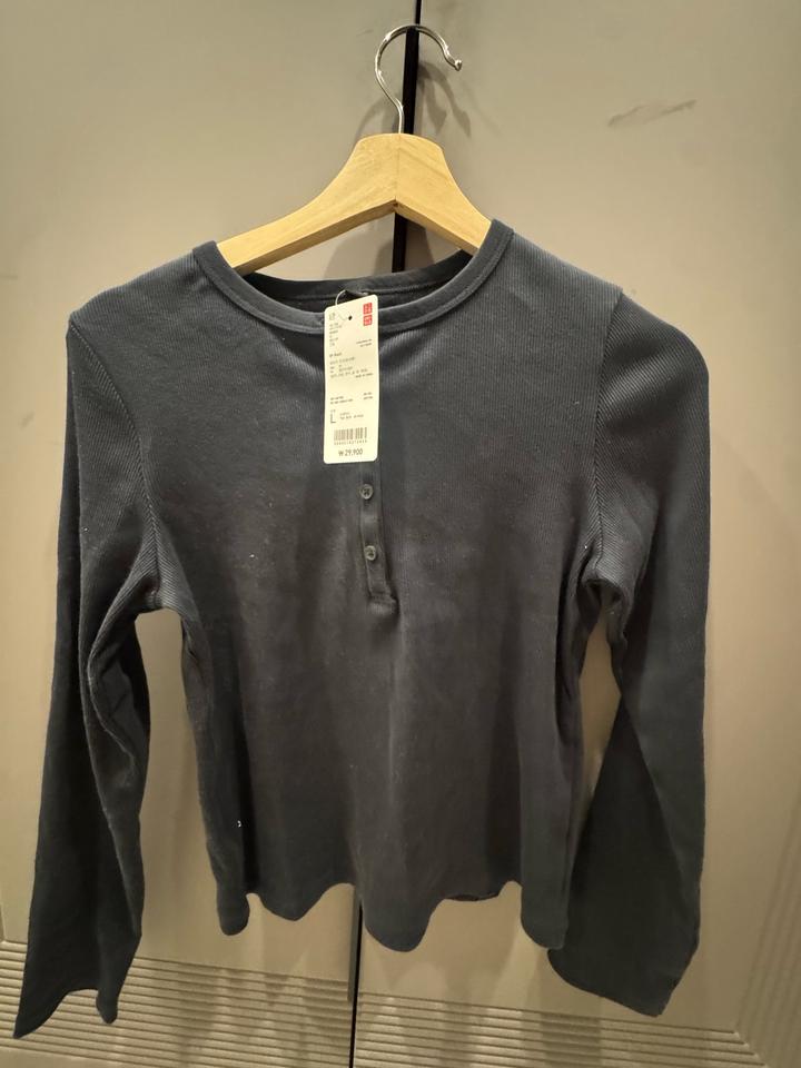 Uniqlo лонгслив хенли