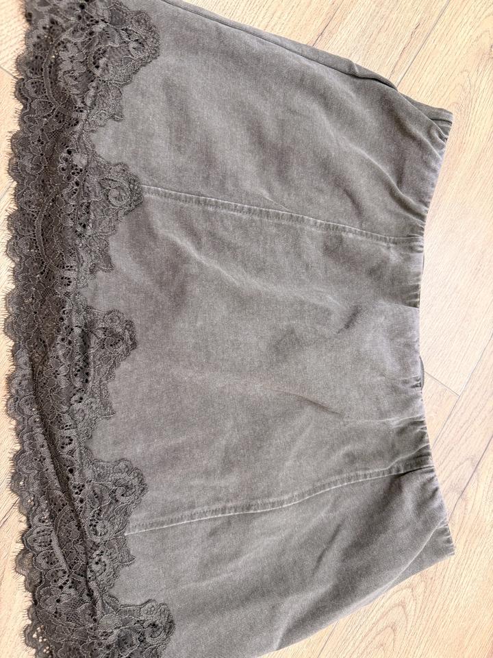 Юбка ZARA с кружевом