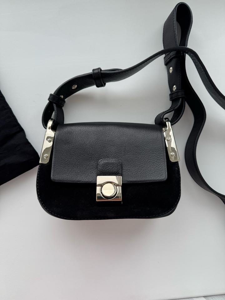 Сумка кожаная Massimo Dutti