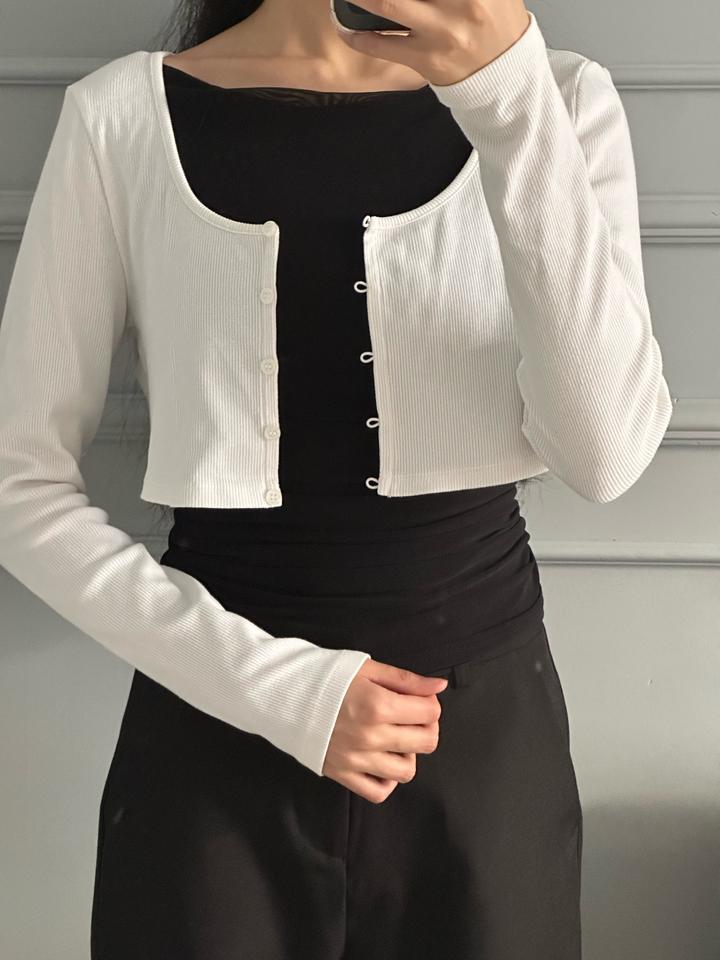 H&M Белый кардиган