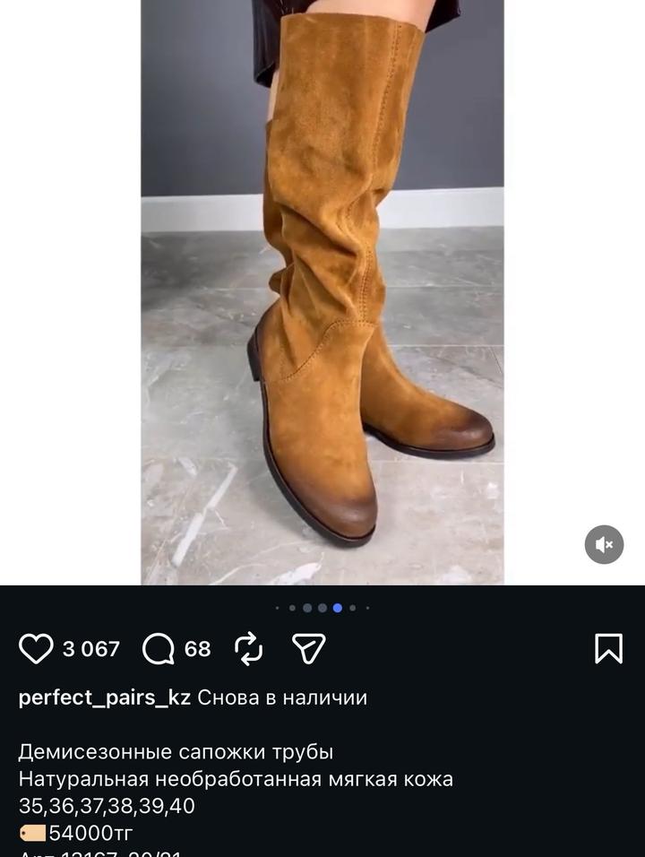 Perfect Pairs Сапоги-трубы демисезонные