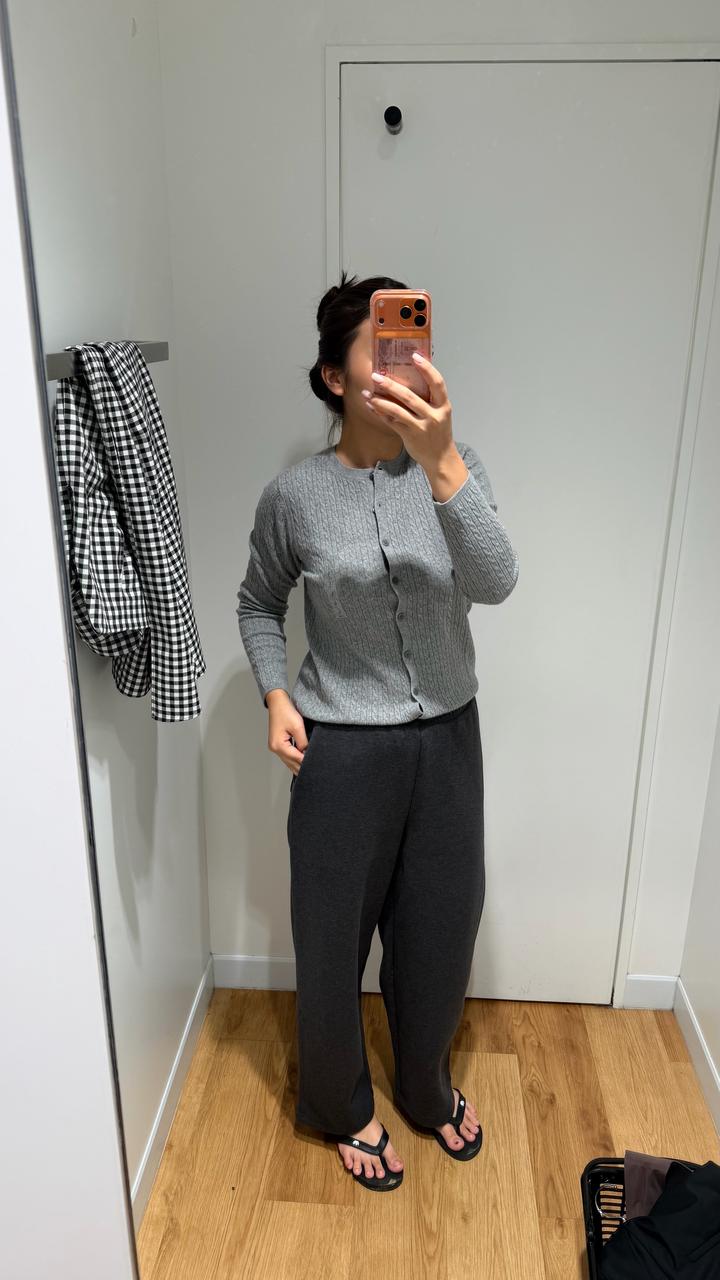 Uniqlo Женский кардиган, брюки