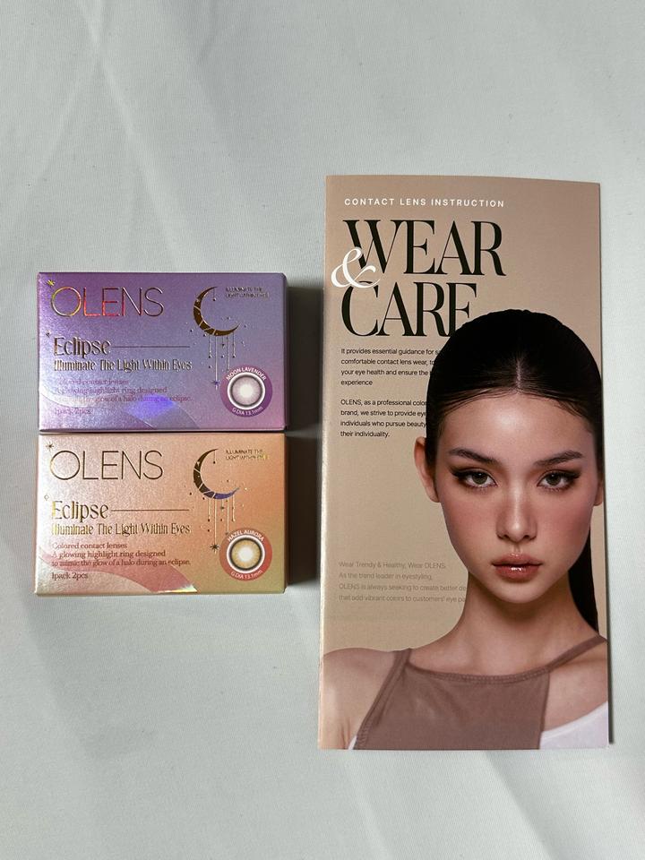 Цветные линзы OLENS