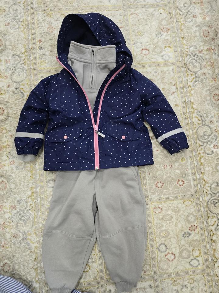 Комплект для девочки Zara + H&M, 98 см — по приятной цене