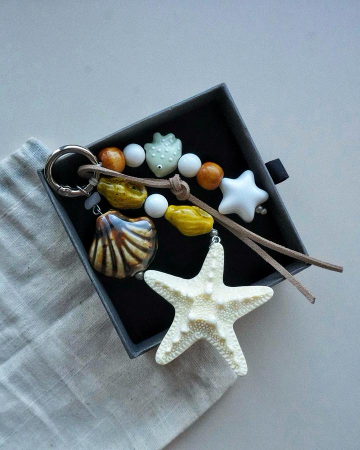 Handmade (ручная работа) Брелок на сумку