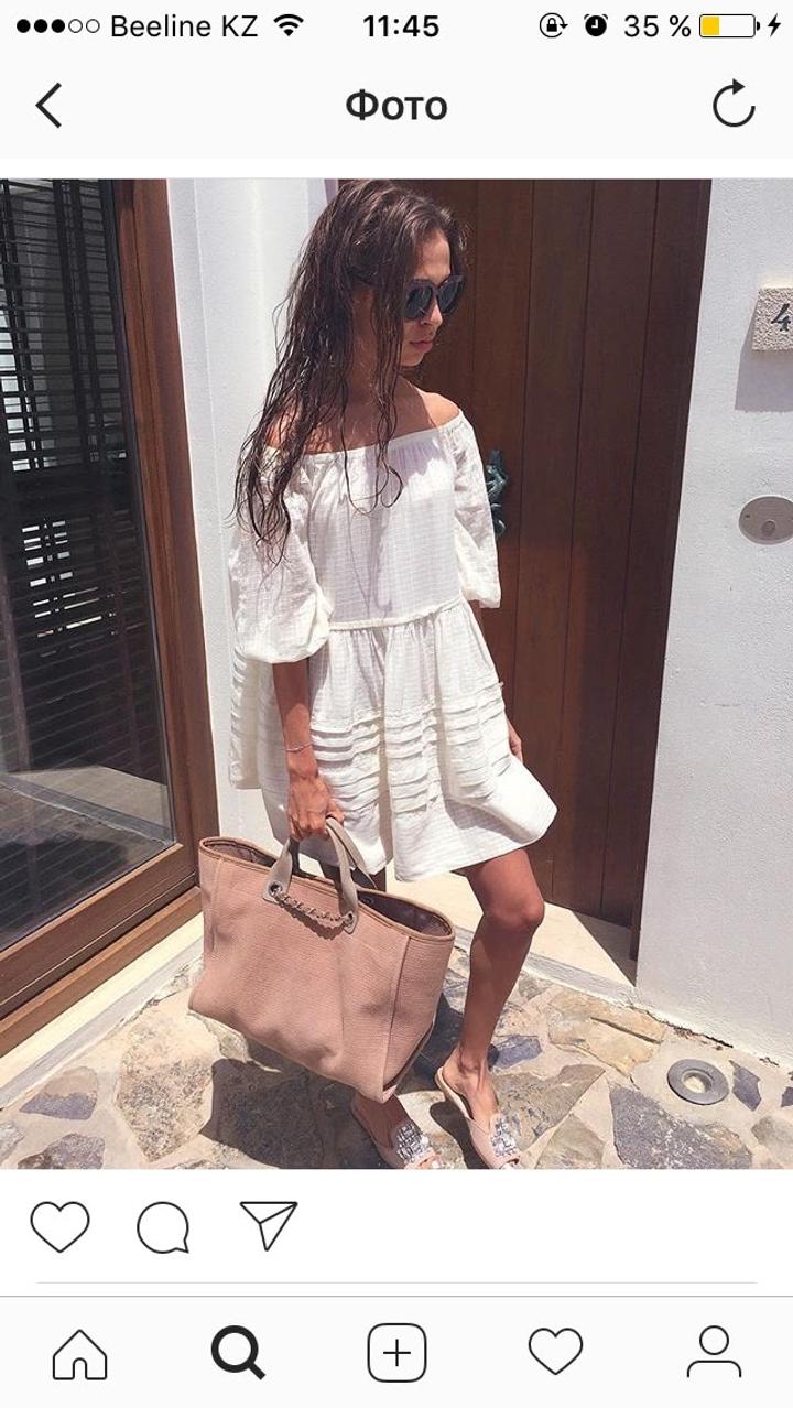 Платье с открытыми плечами free people
