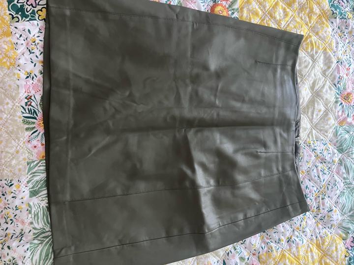 Zara Юбка из экокожи