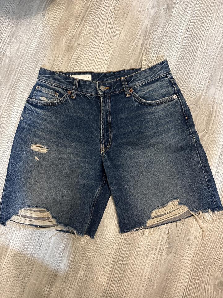 Джинсовые шорты ZARA