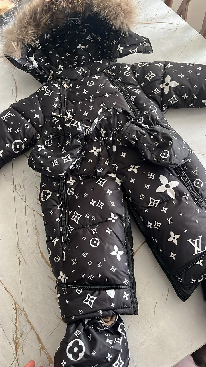 Louis Vuitton Детский утепленный комбинезон