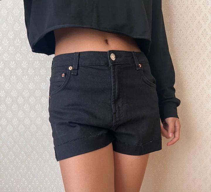 Шорты Bershka черные