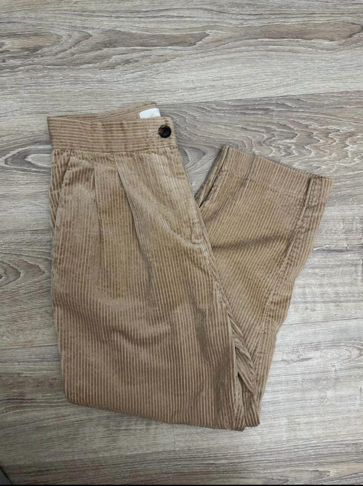 Женские вельветовые брюки H&M