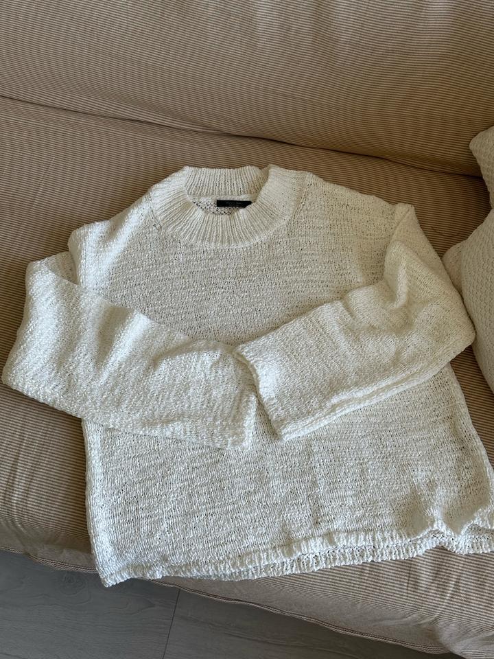 Хлопковый свитер Massimo dutti