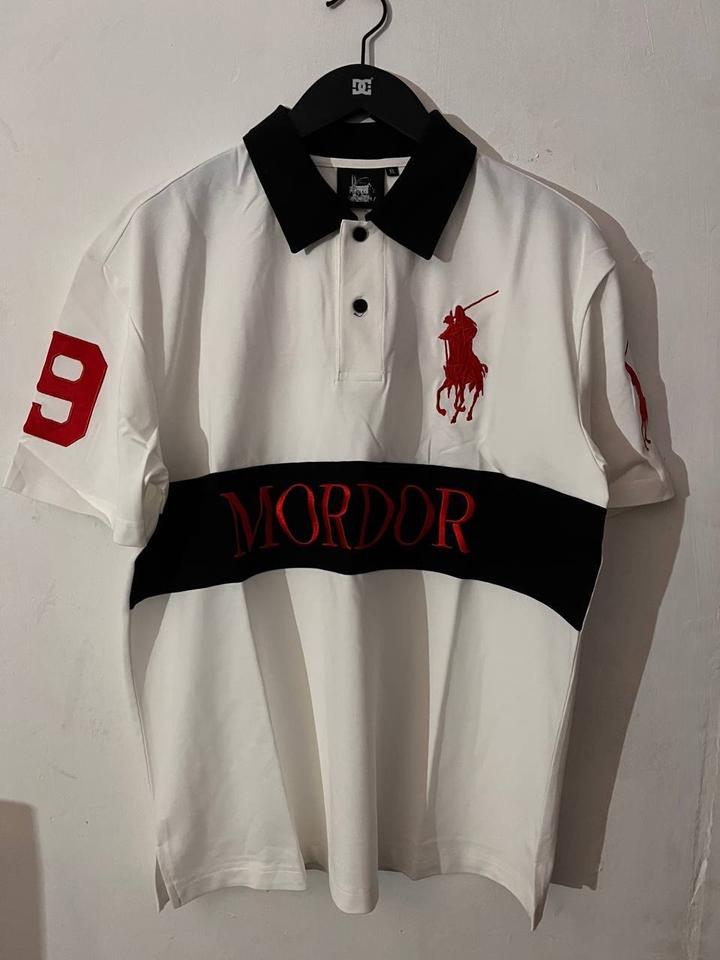 Affliction TRAUR POLO MORDOR WHITE