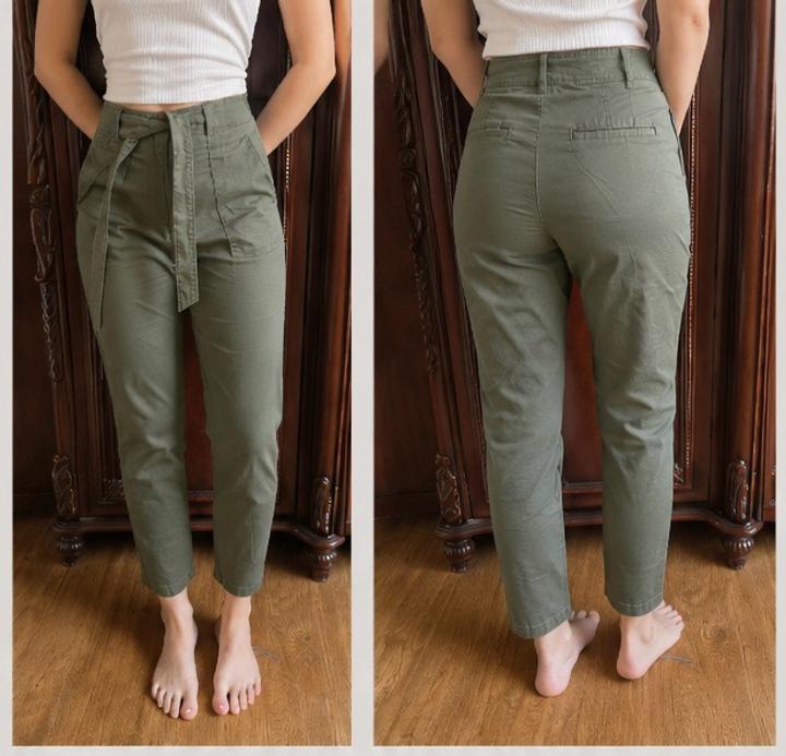 H&M брюки с поясом