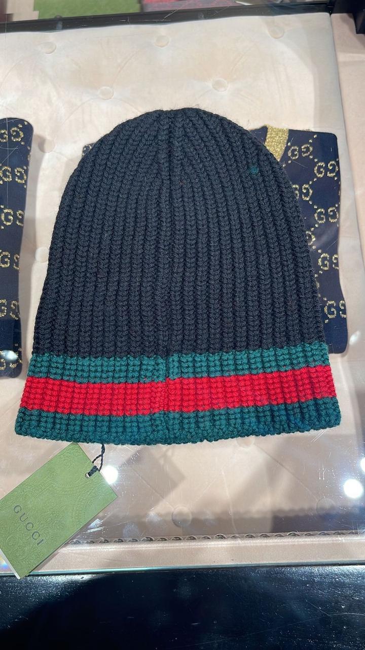 Gucci шапка бини шерстяная