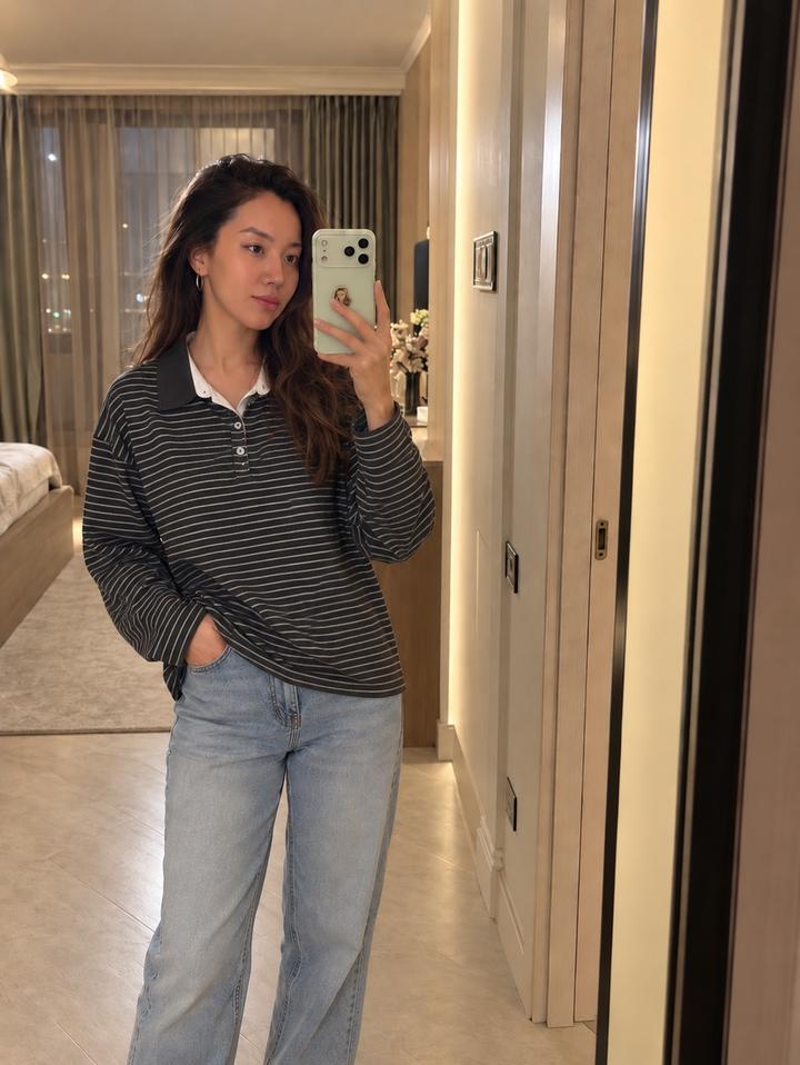 Pull & Bear Поло в полоску