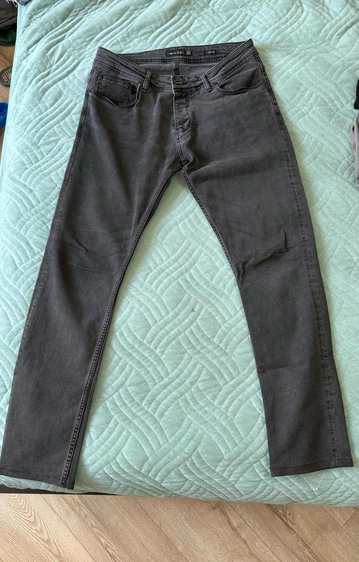 Massimo Dutti Серые джинсы
