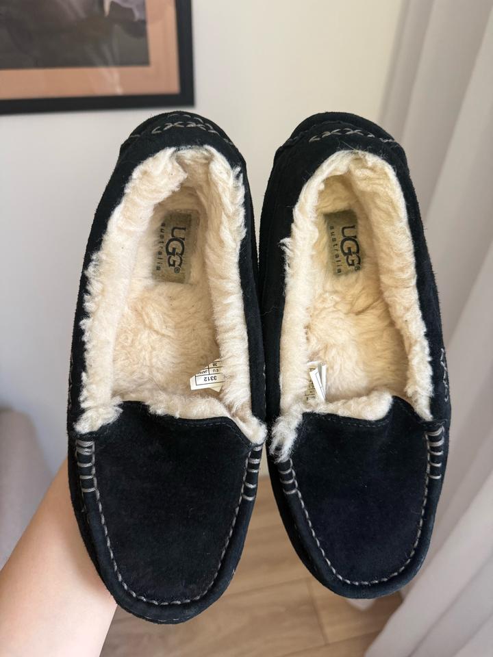 Женские мокасины UGG с меховой подкладкой