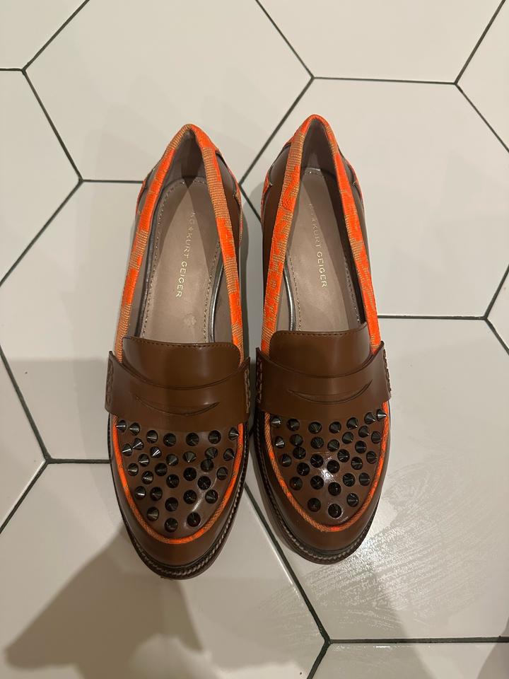 Лоферы KG Kurt Geiger с шипами