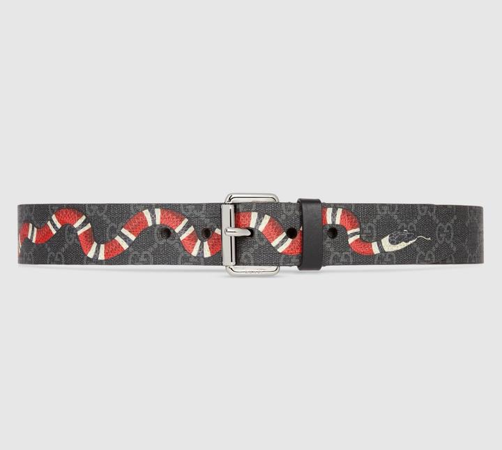 Ремень Gucci Kingsnake GG Supreme Belt